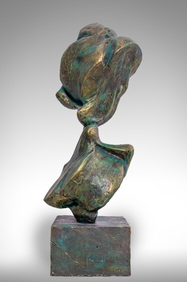 Escultura intitulada "Game" por Khurshed Husenov, Obras de arte originais, Bronze