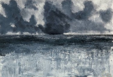 Peinture intitulée "Storm X" par Kian Ziari, Œuvre d'art originale
