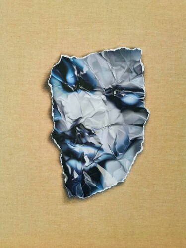 Картина под названием "Piece Of Her I" - Kiara Peelman, Подлинное произведение искусства, Масло Установлен на artwork_cat.
