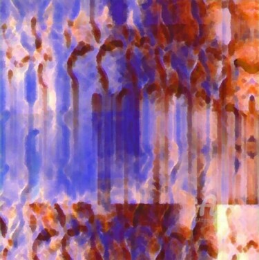 Digital Arts titled "Abstract VIII" by Kibo Design, Original Artwork, Digital Painting
