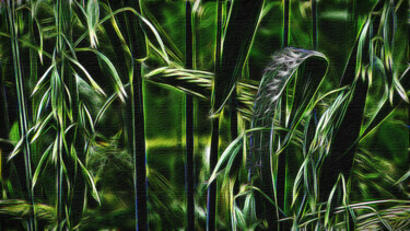 Grafika cyfrowa / sztuka generowana cyfrowo zatytułowany „Сияние травы” autorstwa Bez.Zvuka, Oryginalna praca, Malarstwo cyf…
