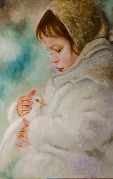 Картина под названием "The Soul" - Вадим Мазниченко, Подлинное произведение искусства, Масло