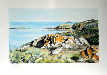 la falaise 51x36 cm ©2017 par Kija