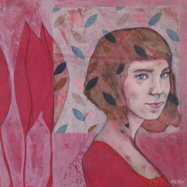 Peinture intitulée "Izia" par Christelle Mévellec (Mé-Mo), Œuvre d'art originale, Acrylique