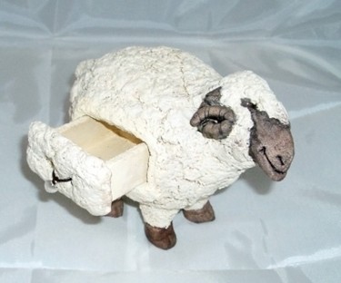 Artcraft titled "Ram/sheep" by Ievaceramics, Original Artwork
