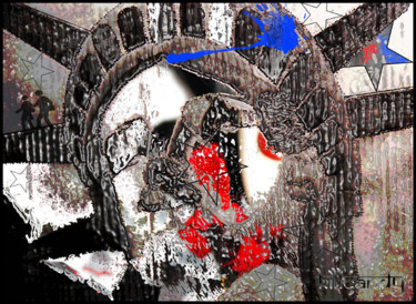 Arte digitale intitolato "- Lady Liberty - St…" da Killcandy, Opera d'arte originale, Altro