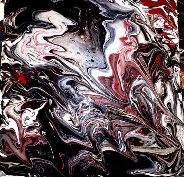 Картина под названием "approximation" - Kim Glättli, Подлинное произведение искусства, Акрил