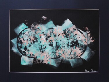 Malarstwo zatytułowany „The music of the un…” autorstwa Kim Oraee, Oryginalna praca, Akryl Zamontowany na Karton