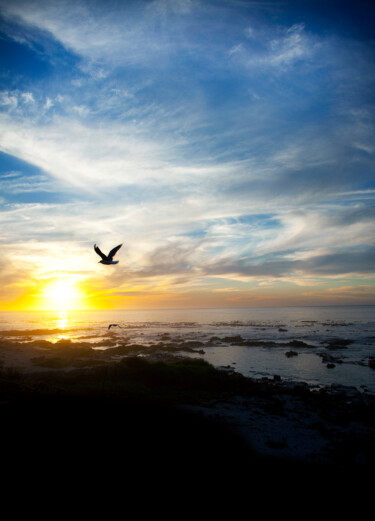 Fotografie mit dem Titel "Granger Bay sunset" von Kim Stone, Original-Kunstwerk, Digitale Fotografie