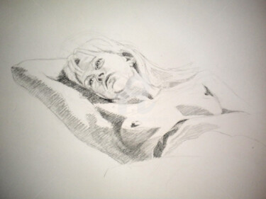 Drawing titled "BW-781" by Kimberly Aring, Original Artwork, Charcoal