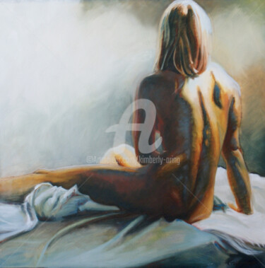 Painting titled "Internal Beauty" by Kimberly Aring, Original Artwork, Oil