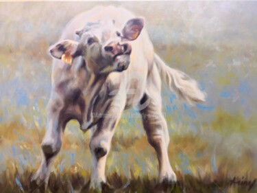Painting titled "I Want IT!" by Kimberly Aring, Original Artwork, Oil
