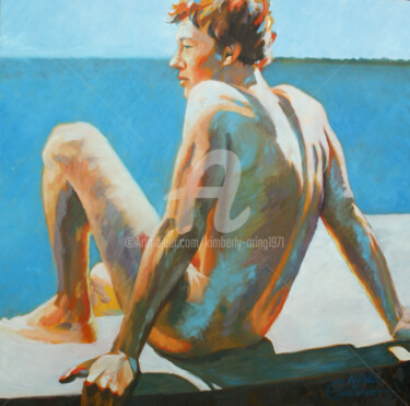 Pittura intitolato "Inner Strength" da Kimberly Aring, Opera d'arte originale, Olio