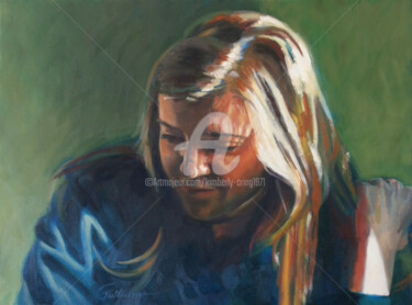 Painting titled "Emilee" by Kimberly Aring, Original Artwork, Oil