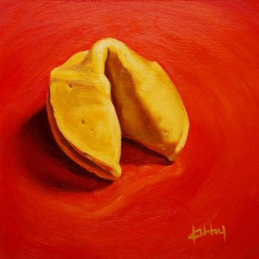 Painting titled "Good Fortune." by Kim Kibby, Original Artwork