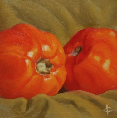 Painting titled "Tomatoes" by Kim Kibby, Original Artwork
