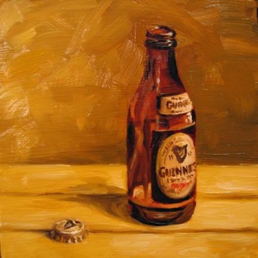 Painting titled "Guinness Is Good Fo…" by Kim Kibby, Original Artwork