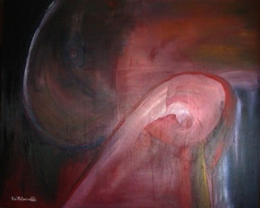 Pintura intitulada "A Crítica" por Kim Molinero, Obras de arte originais