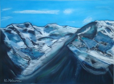 Pintura intitulada "Neve" por Kim Molinero, Obras de arte originais, Óleo