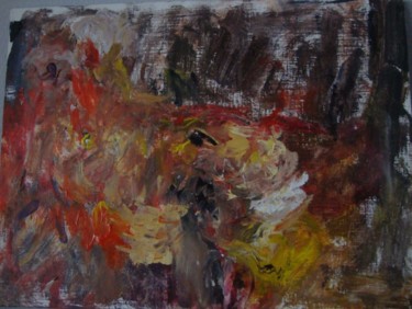 Painting titled "La Lionne" by Kim Nawara, Original Artwork