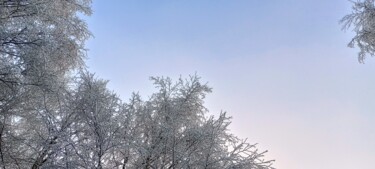 Photographie intitulée "Eternal Winter" par Kimya Pehkonen, Œuvre d'art originale, Photographie numérique