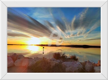 Fotografia zatytułowany „Sunset light” autorstwa Kind Angel, Oryginalna praca, Fotografia cyfrowa