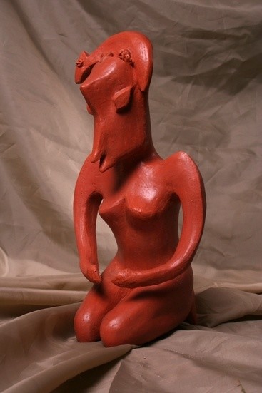 Sculpture intitulée "Recueil" par Kinekane Colisane, Œuvre d'art originale