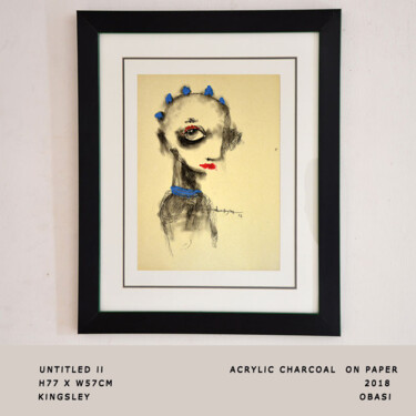 "Untitled II" başlıklı Tablo Kingsley Obasi Signature Art Gallery tarafından, Orijinal sanat, Akrilik