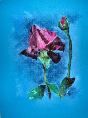 Peinture intitulée "Roses" par Patrick Dekint, Œuvre d'art originale