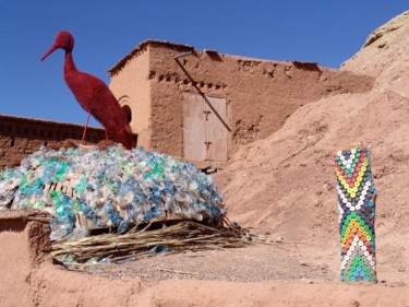 Fotografia intitulada "récupération" por Christine Pons, Obras de arte originais