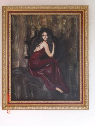 Painting titled "sensuality" by Christine Pons, Original Artwork