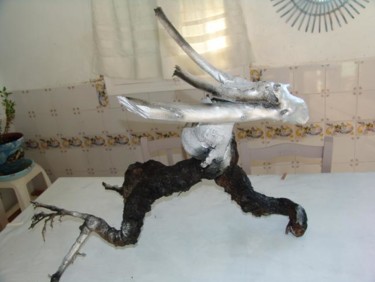 Sculpture titled "kephali" by Christine Pons, Original Artwork