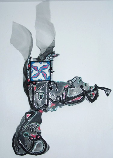 Sculpture intitulée "decouverte" par Christine Pons, Œuvre d'art originale, Autre
