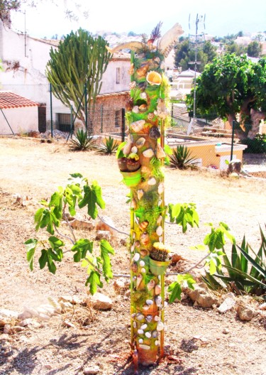 Sculpture intitulée "SENEGAL" par Christine Pons, Œuvre d'art originale, Autre