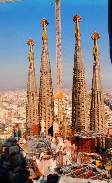 Photography titled "Sagrada Familia" by Christine Pons, Original Artwork