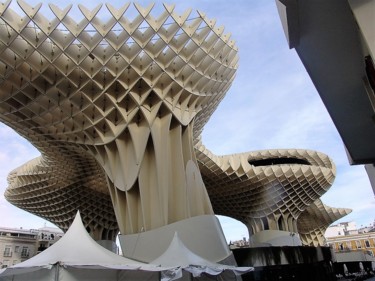 Fotografía titulada "La Seta à Sevilla" por Christine Pons, Obra de arte original