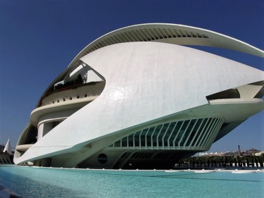 Photographie intitulée "Calatrava" par Christine Pons, Œuvre d'art originale