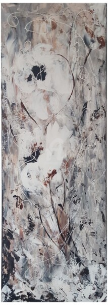 Peinture intitulée "Fleurs sauvages" par Bukurije Avdija, Œuvre d'art originale, Acrylique