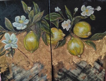 Картина под названием "Процветание" - Кира Фонфелькер (Грек), Подлинное произведение искусства, Масло