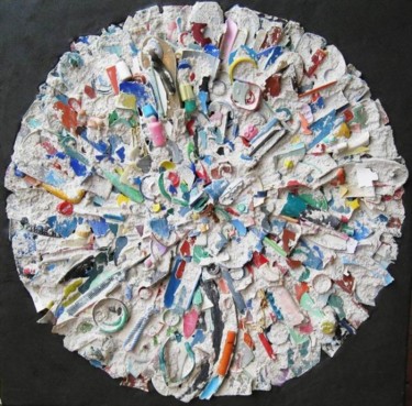 Sculpture intitulée "recycled" par Kire, Œuvre d'art originale, Plastique