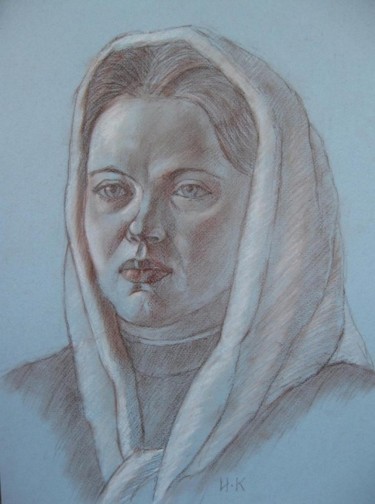 Peinture intitulée "Наталья" par Igor Kirichenko, Œuvre d'art originale