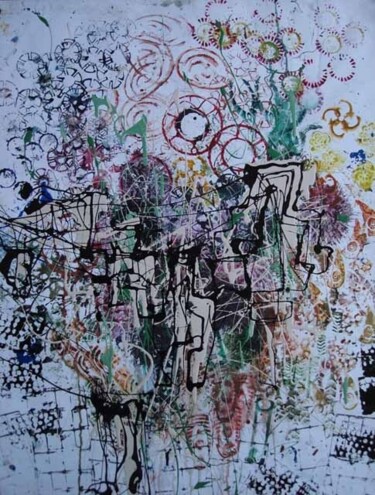 Картина под названием "Осений букет" - Kirill Bulatov Булатов, Подлинное произведение искусства, Масло