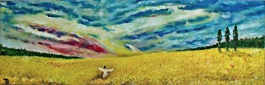 Картина под названием ",,Триединство,," - Кирилл Письменский, Подлинное произведение искусства, Масло