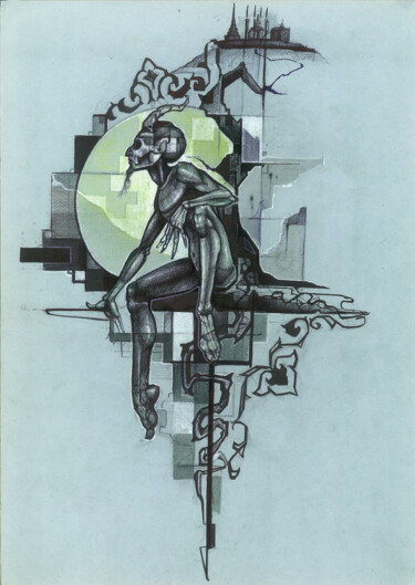 shurale Drawing titled "shurale" by Кирилл Плут, Original Art, Pencil
