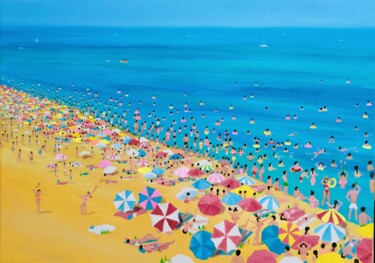 Miami beach. Картина под названием "Miami beach." - Kyrylo Bondarenko, Подлинное произведение искусства, Акрил