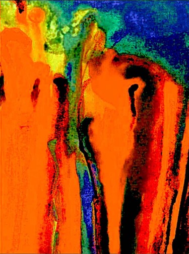 Arts numériques intitulée "Paint5" par Kirlian, Œuvre d'art originale, Peinture numérique
