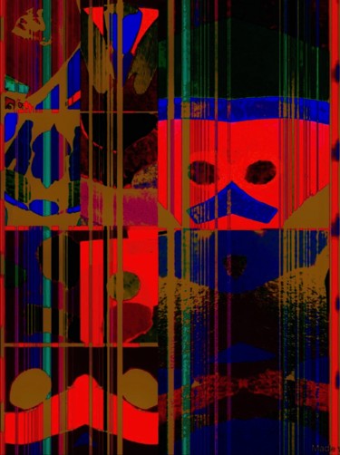 Arte digitale intitolato "Kollage" da Kirlian, Opera d'arte originale, Collages