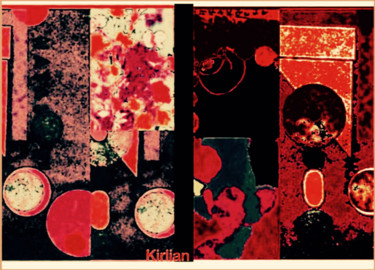 Digitale Kunst getiteld "Flowers of Love Unl…" door Kirlian, Origineel Kunstwerk, Digitaal Schilderwerk