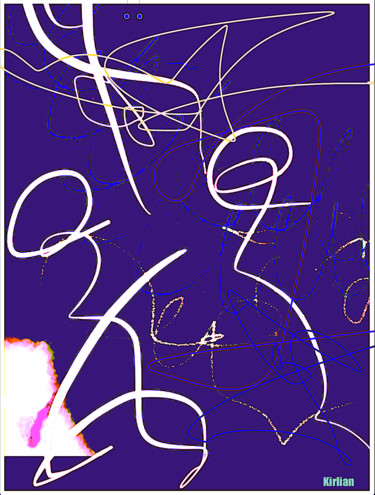 Arte digitale intitolato "Arabesque 9" da Kirlian, Opera d'arte originale, Pittura digitale