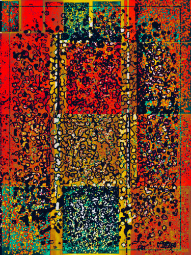 Arte digitale intitolato "Masala ( more spicy)" da Kirlian, Opera d'arte originale, Pittura digitale